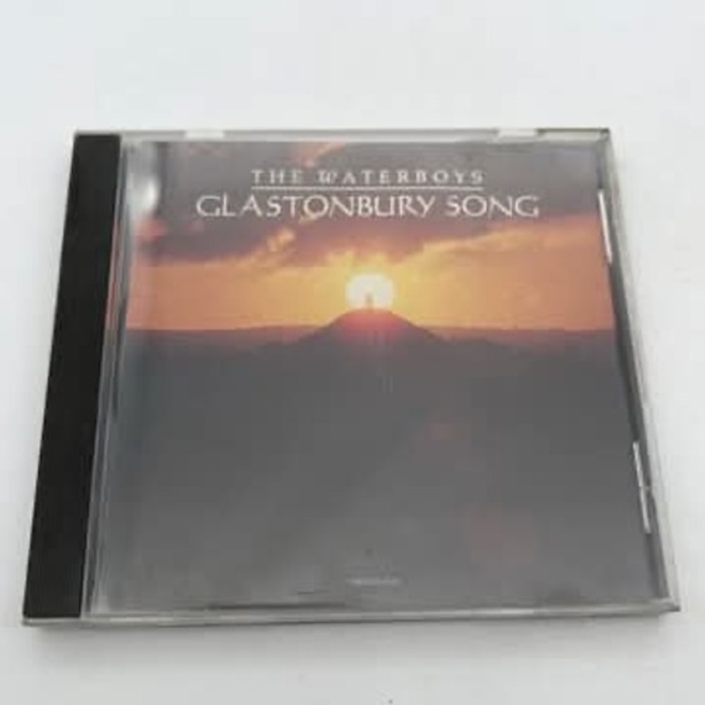 The Waterboys Glastonbury Song CD Single Geffen Records Mike Scott Folk Rock